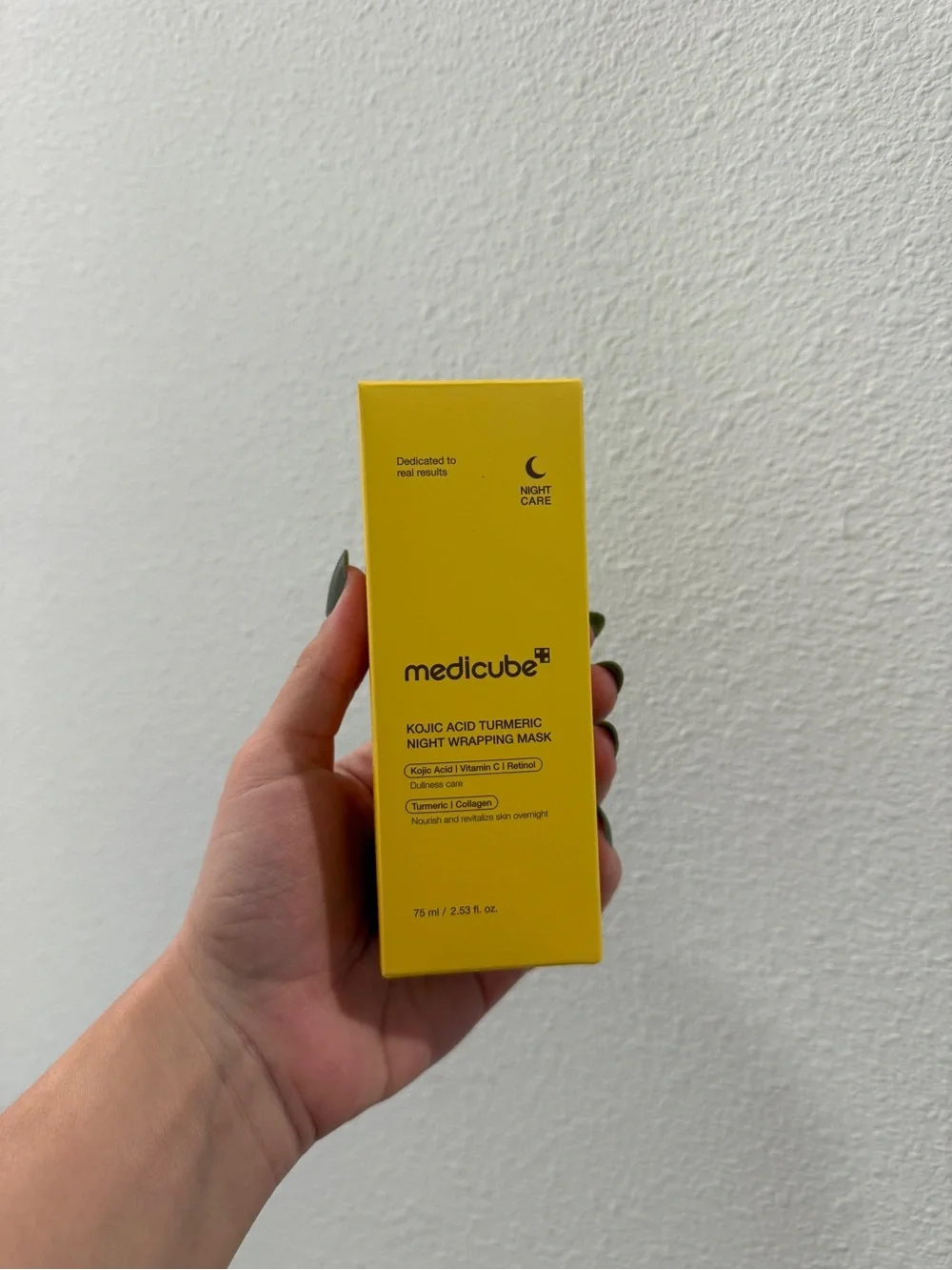 Medicube Kojic Acid Turmeric Night Wrapping Mask